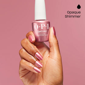OPI close-up highlighting pearlescent sheen for luminous nails