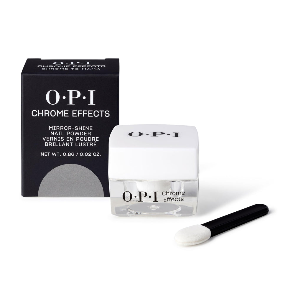 OPI Chrome to Mama front packaging showing product and applicator benefit