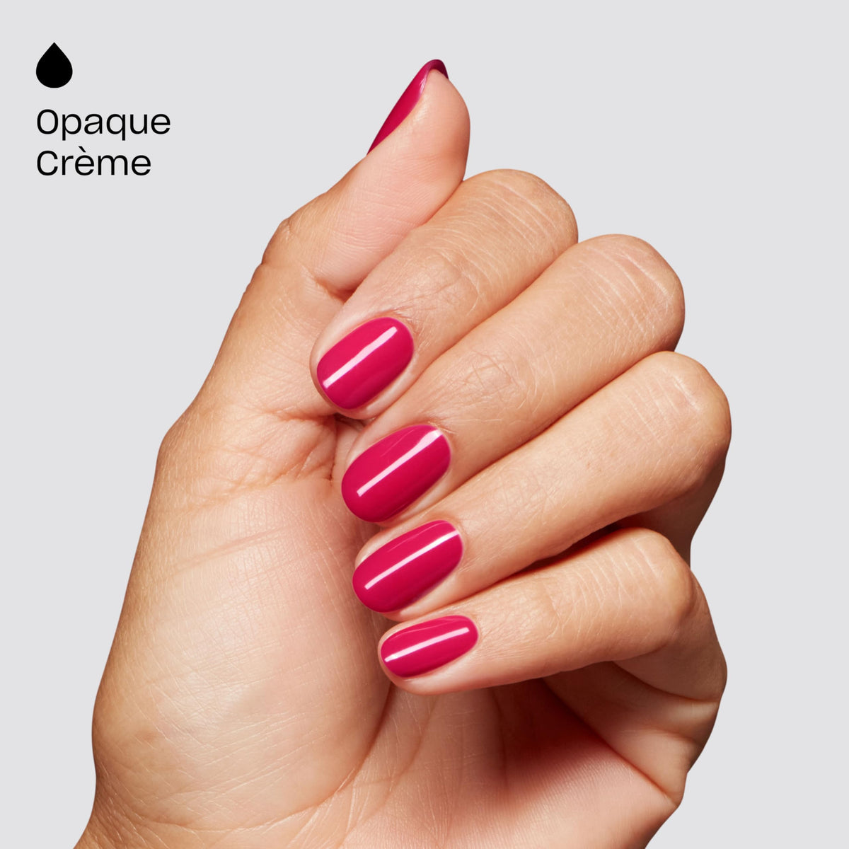 OPI Clawberry Margarita close-up of glossy gel texture showing rich finish