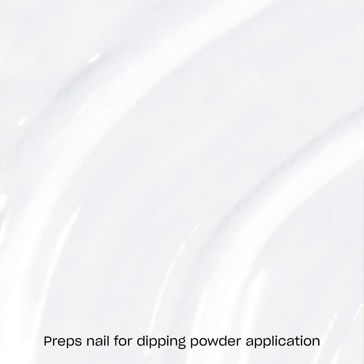 OPI clear base coat texture swipe displaying smooth finish and quick-dry benefit