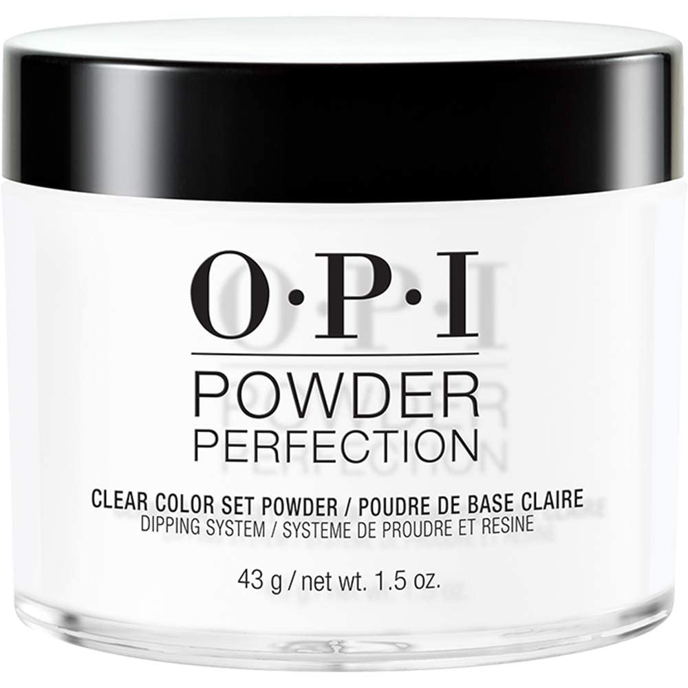 OPI clear color set front packaging showing bottle and branding for professional use