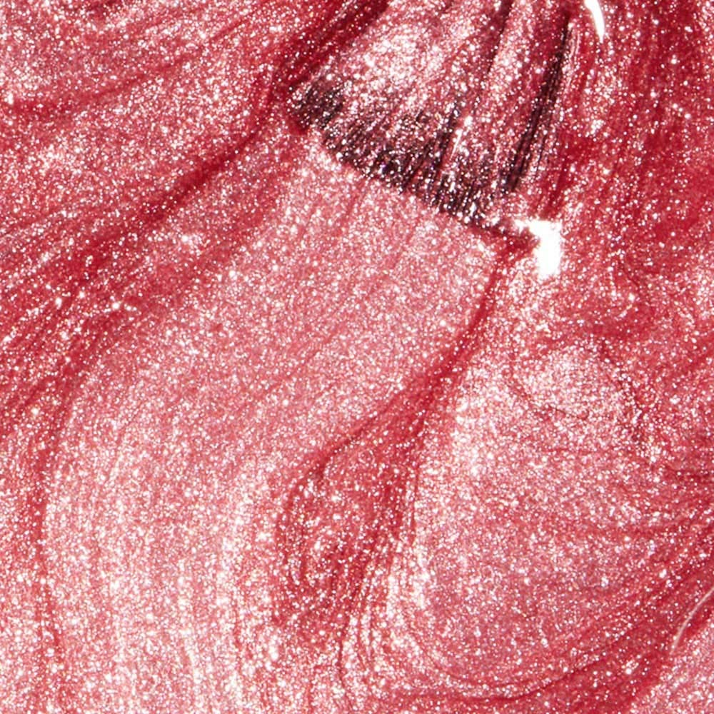 OPI swatch on skin showing beige-pink shimmer and natural-looking coverage benefit