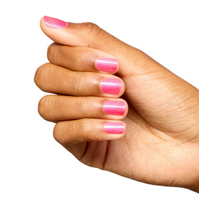 OPI Dopa-mani bottle label view showing product name and professional finish benefit