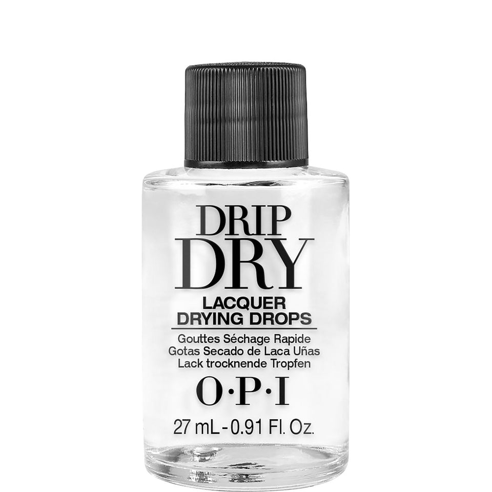 OPI bottle front packaging showing label and volume, fast drying benefit