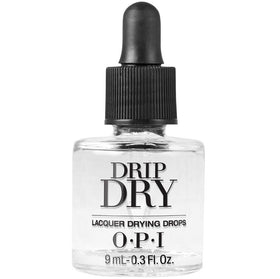 OPI Drip Dry used during manicure demonstrating faster drying and fewer smudges