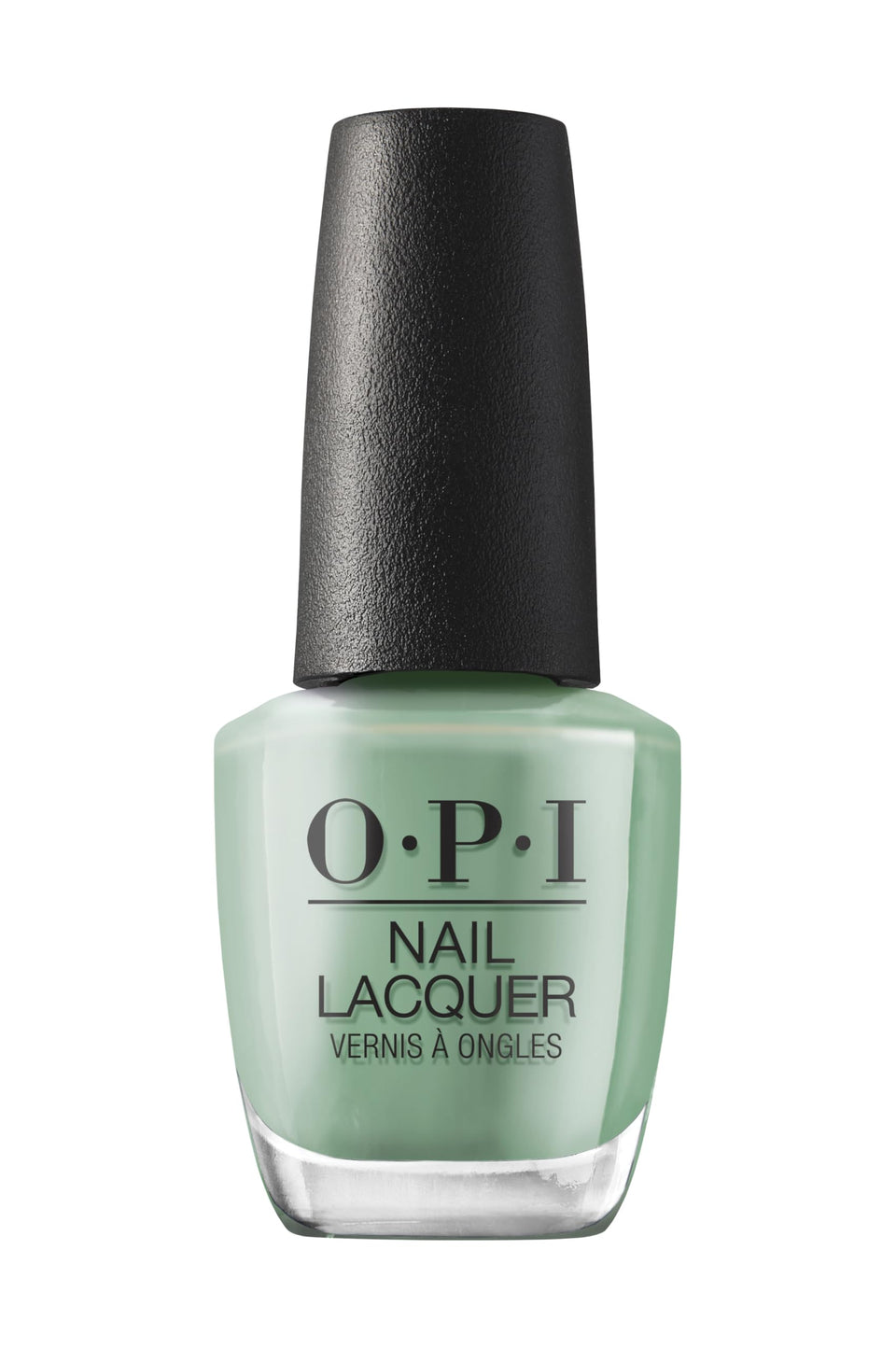 OPI $elf Made front bottle showing vibrant green color and label for easy identification