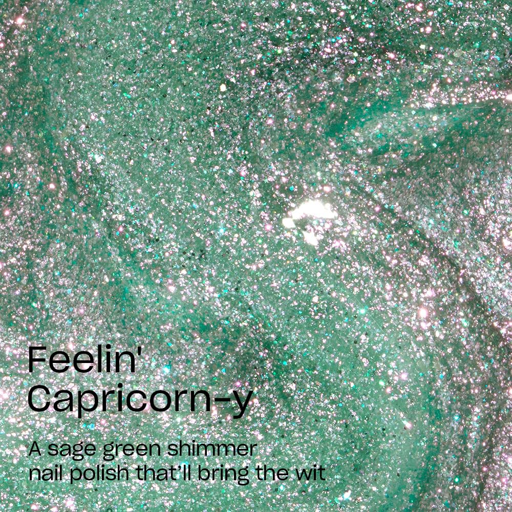 OPI close-up of fine shimmer texture highlighting luminous finish benefit