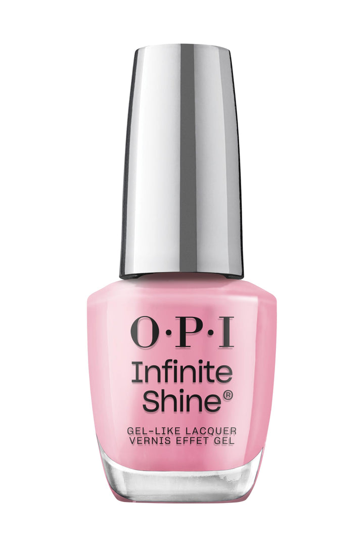 OPI bottle front packaging showing Flamingo Your Own Way and brand shine