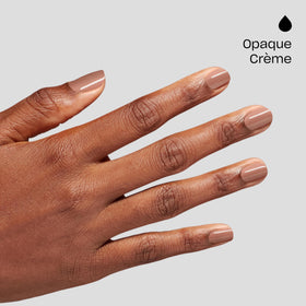 OPI polish stroke texture highlighting smooth, streak-free coverage