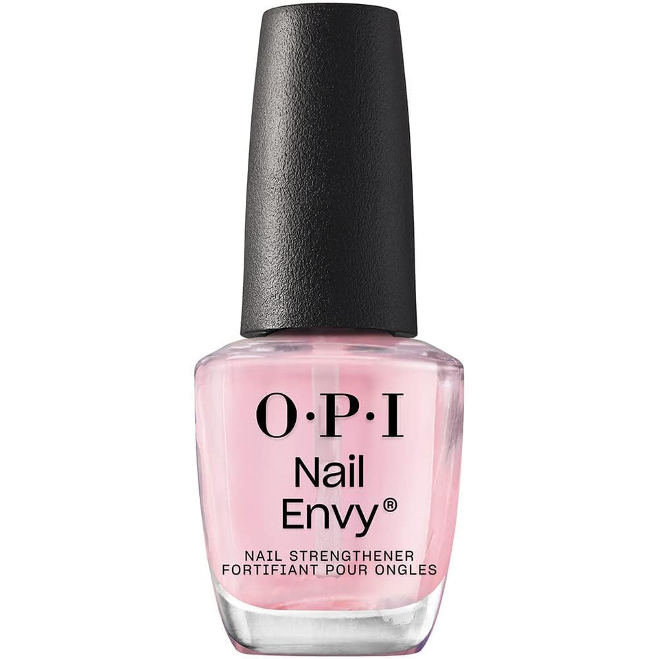 OPI front bottle view showing pink strengthener and easy identification