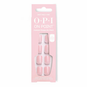 OPI front packaging showing Baby Take a Vow set and glue for easy salon results
