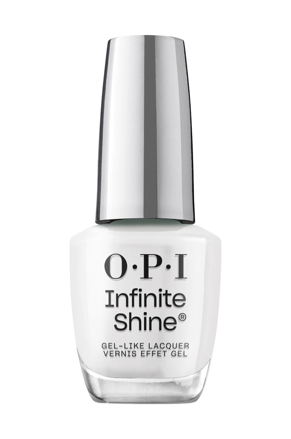 OPI Funny Bunny front bottle showing label and glossy finish benefit