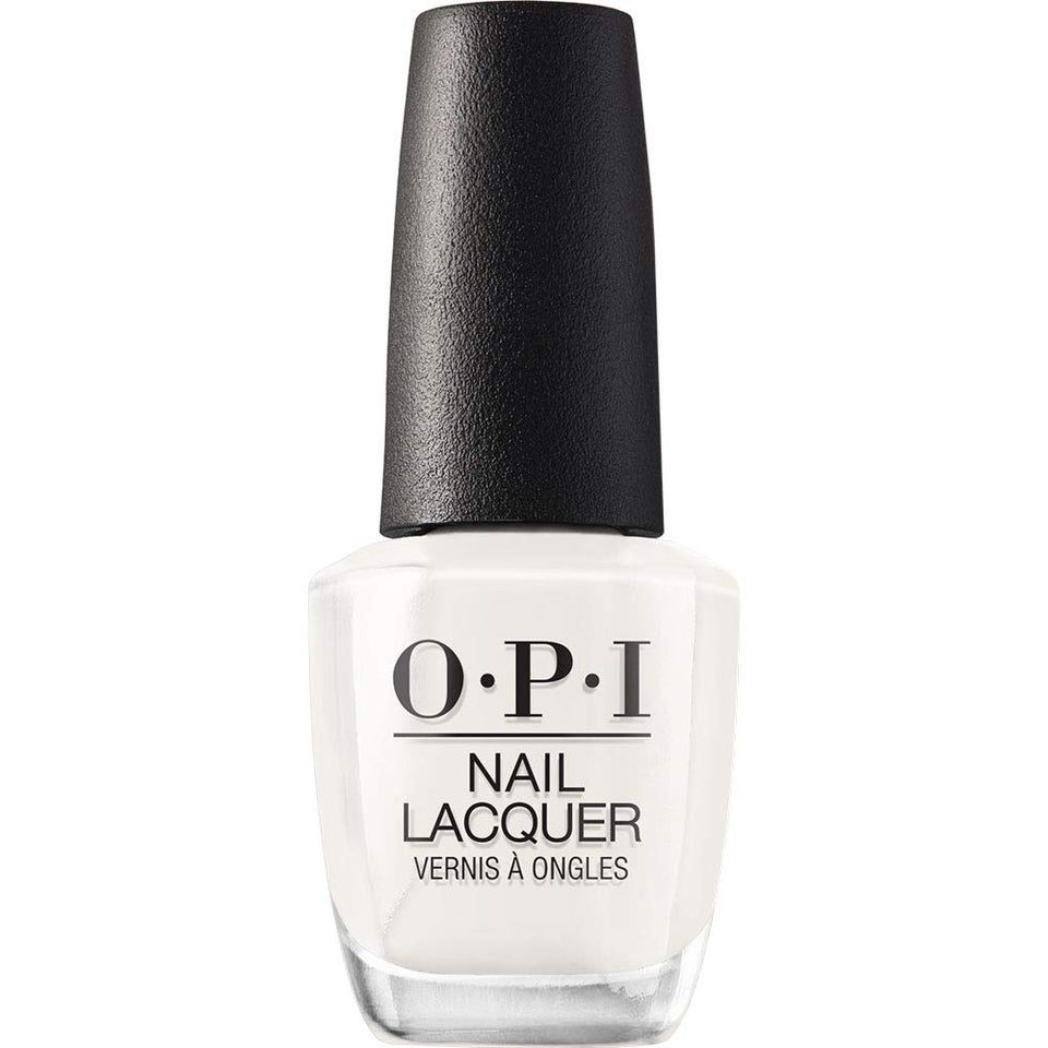 OPI Funny Bunny front bottle showing label and glossy finish benefit
