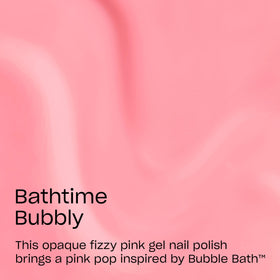 OPI GelColor Bathtime Bubbly brush and cap detail illustrating precise application control