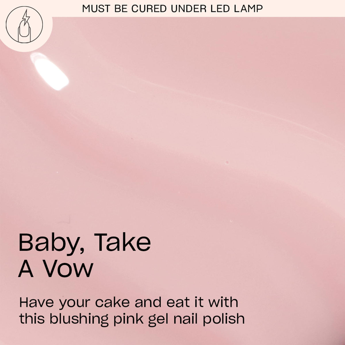 OPI brush applying sheer pink for smooth even coverage benefit