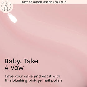 OPI brush applying sheer pink for smooth even coverage benefit