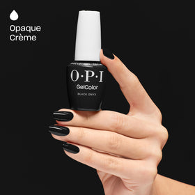 OPI cured nails in lifestyle setting with high-gloss shine benefit