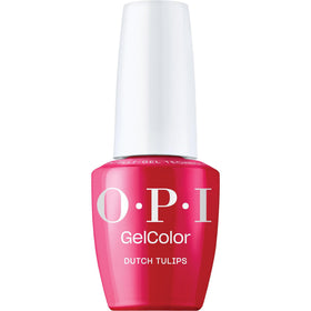 OPI GelColor Dutch Tulips bottle front showing polished label and color
