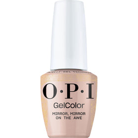 OPI bottle front view showing Mirror, Mirror on the Awe and salon-ready shine