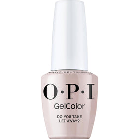 OPI bottle front view showing shade and glossy finish benefit