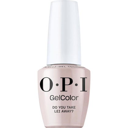 OPI bottle front view showing shade and glossy finish benefit