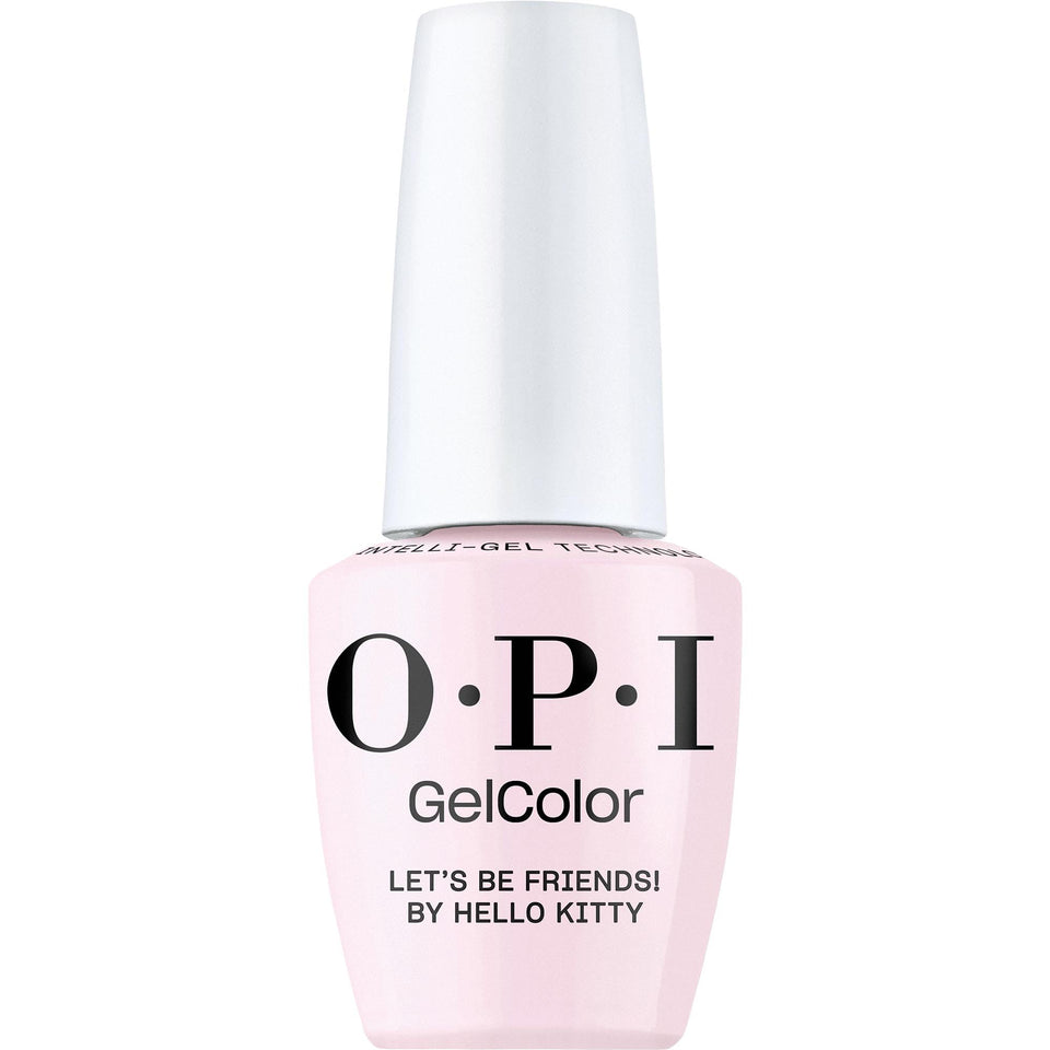 OPI front bottle showing soft cool pink shade and salon-quality shine
