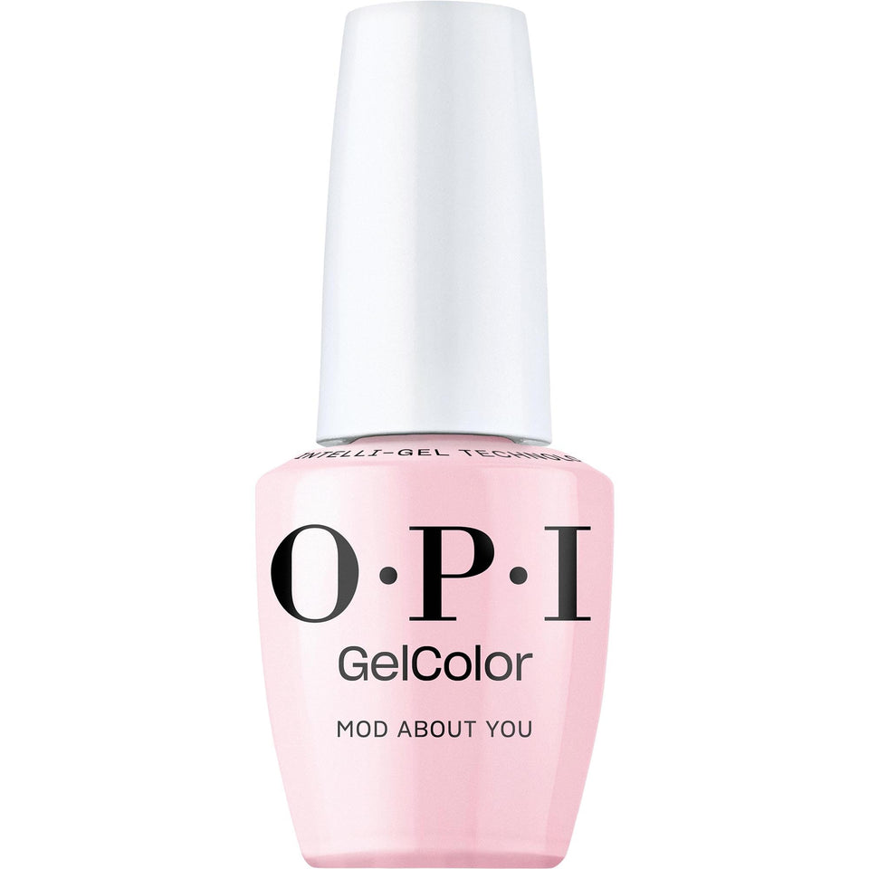 OPI bottle front view showing Mod About You shade and salon-ready finish