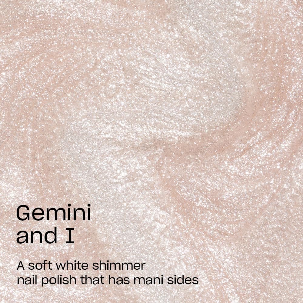 OPI Gemini and I brush stroke demonstrating smooth application and even coverage