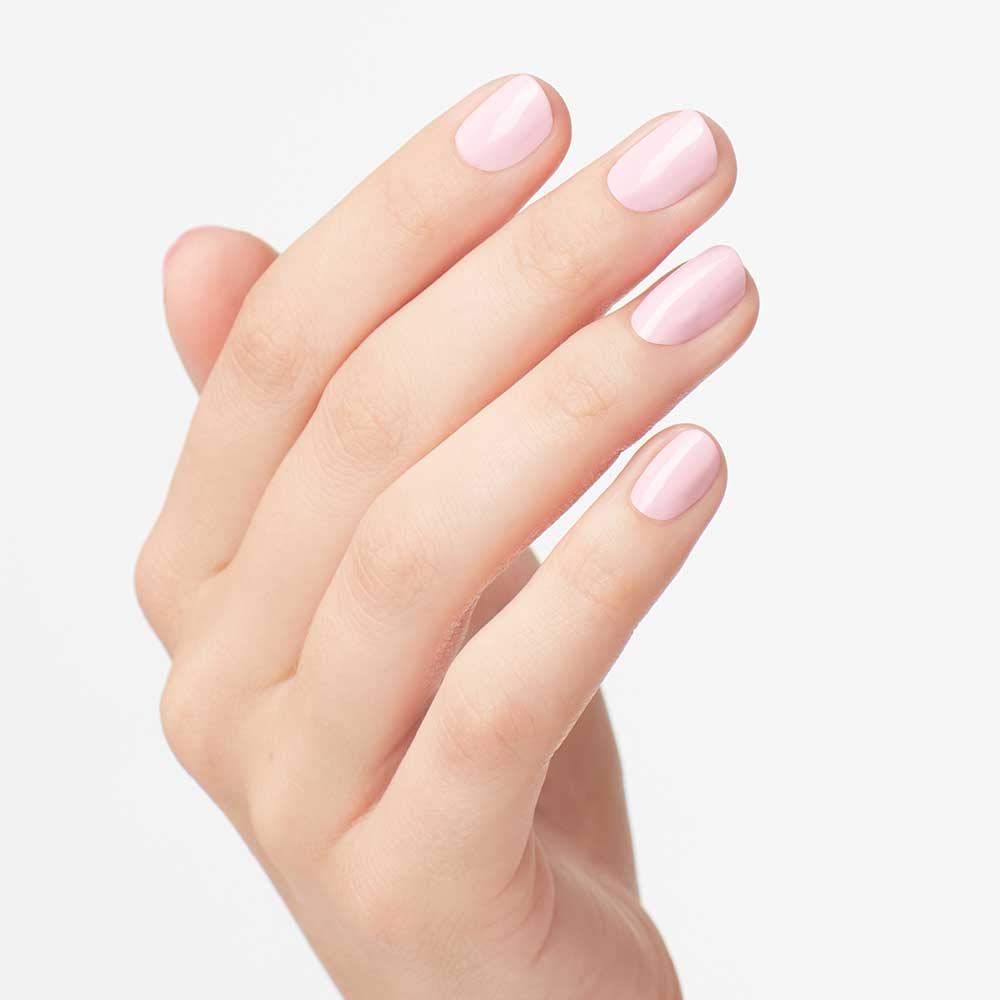 OPI bottle label detail highlighting brand and ingredient transparency benefit