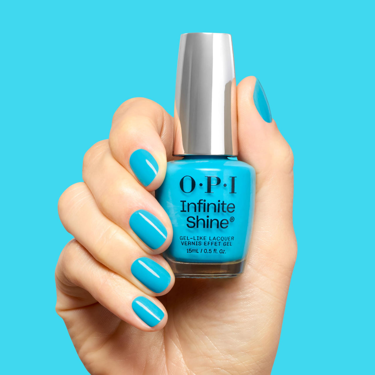 OPI texture detail demonstrating high-gloss, gel-like shine benefit