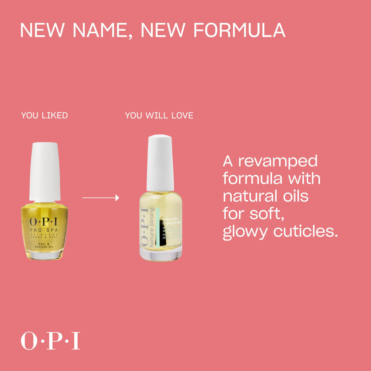 OPI ingredient label close-up highlighting vitamin E and natural oils benefit