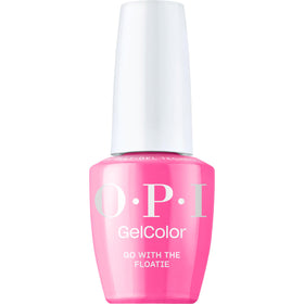 OPI bottle front packaging showing cool hot pink shade and branding for bold color