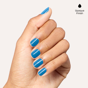 OPI manicure on model hand styled outdoors showing wearable boldness benefit