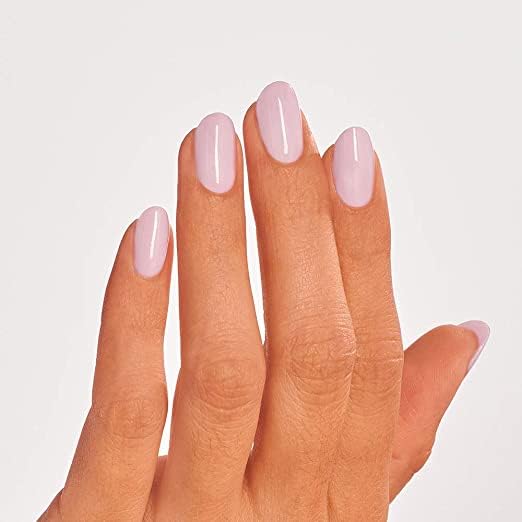 OPI Hollywood & Vibe applied on hands showing salon-quality finish benefit