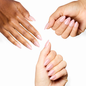 OPI glue and tips ready for application showing quick at-home convenience