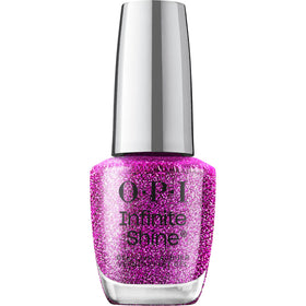 OPI bottle front view showing lilac shimmer for glossy wear
