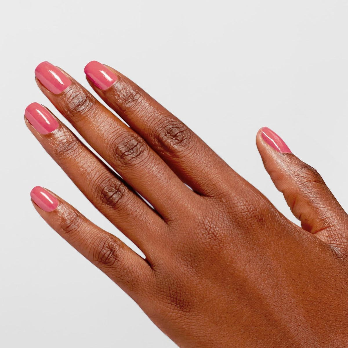 OPI bottle on vanity illustrating At Strong Last as everyday salon alternative