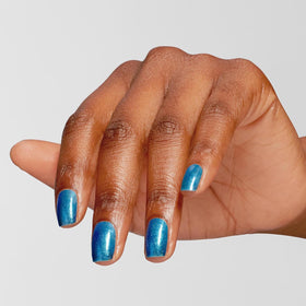OPI polish shimmer close-up highlighting reflective texture benefit