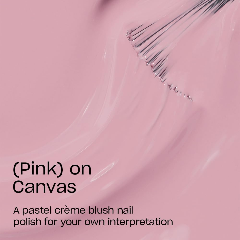 OPI ink on canvas brush detail demonstrating smooth, even application benefit