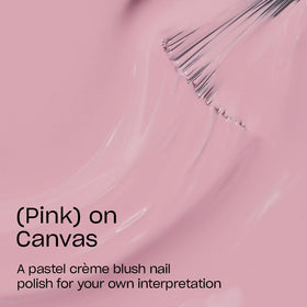 OPI ink on canvas brush detail demonstrating smooth, even application benefit