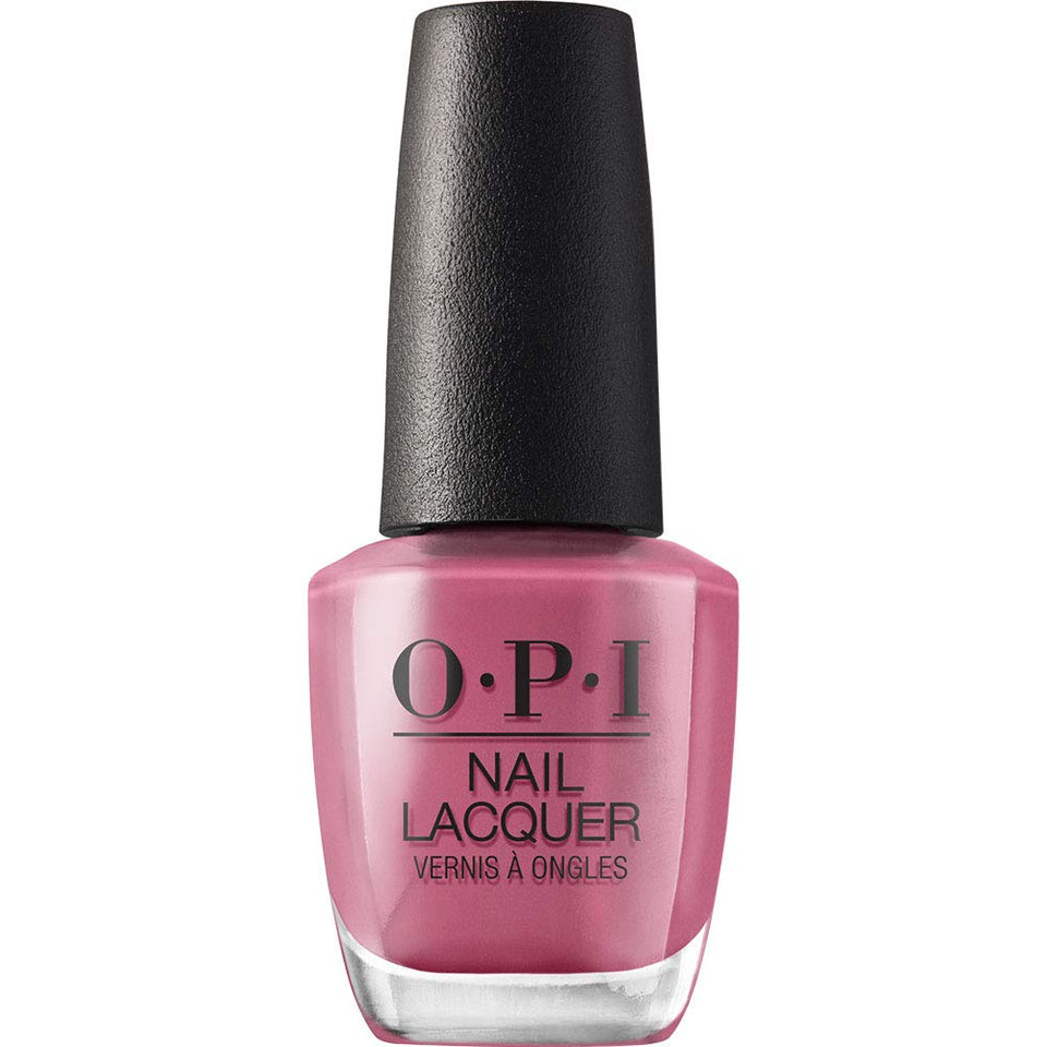 OPI bottle front view showing Just Lanai-ing Around mauve and salon-quality shine