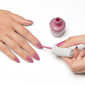 OPI glossy finish close-up revealing smooth high-shine texture