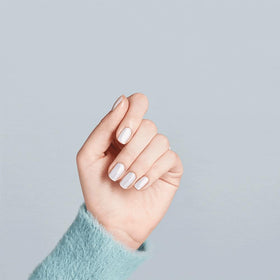 OPI close-up of Kyoto Pearl texture highlighting fine pearl shimmer benefit