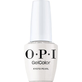 OPI Kyoto Pearl front bottle view showing clean packaging and professional appeal