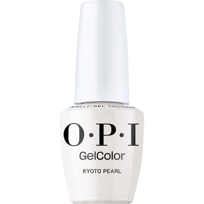 OPI Kyoto Pearl front bottle view showing clean packaging and professional appeal