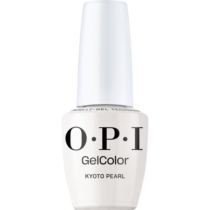 OPI Kyoto Pearl front bottle view showing clean packaging and professional appeal