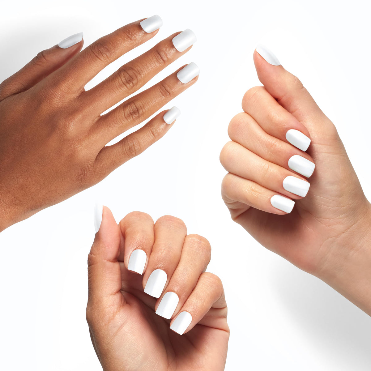 OPI Kyoto Pearl in-hand to show short squoval size and wearable length