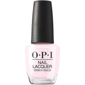 OPI bottle front view showing soft pink shade and brand finish