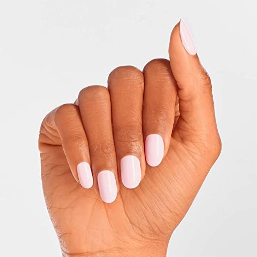 OPI painted nails in lifestyle setting showing long-lasting shine