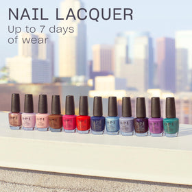 OPI bottle beside coin illustrating 0.5 fl oz size and travel-friendly convenience